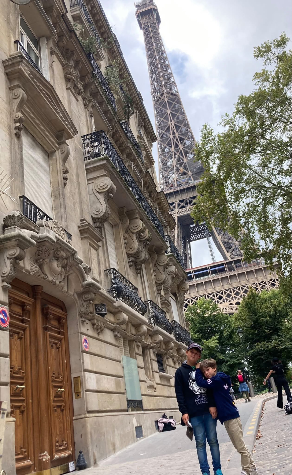 Backstreets by the Eiffel Tower, Paris