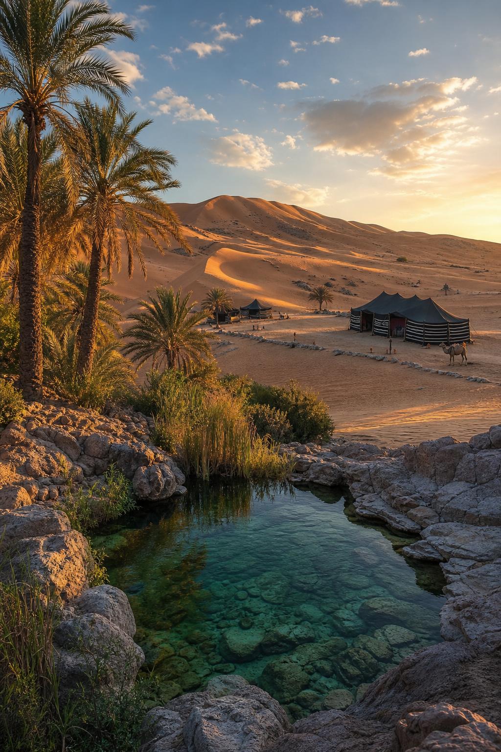 Oman — Pustynne wydmy, starożytne fortece i fiordy spotykające się z Morzem Arabskim. (Middle East) travel guide by Alpin Stays
